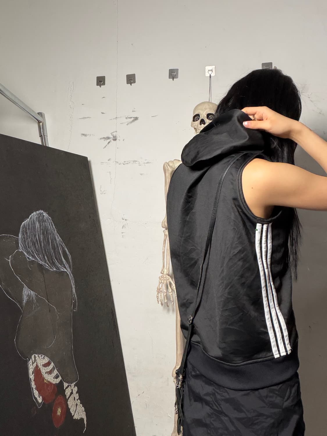 베드 보이 해체주의 사이드 라인 후드 집업 배스트 상품이미지1