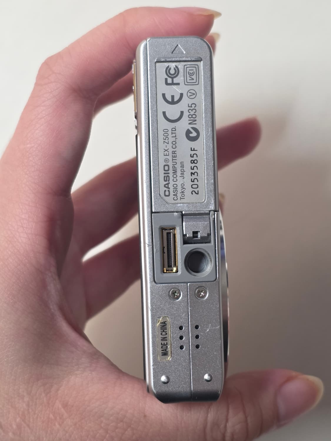 카시오 엑슬림 ex-z500 민트급 풀박스 상품이미지4