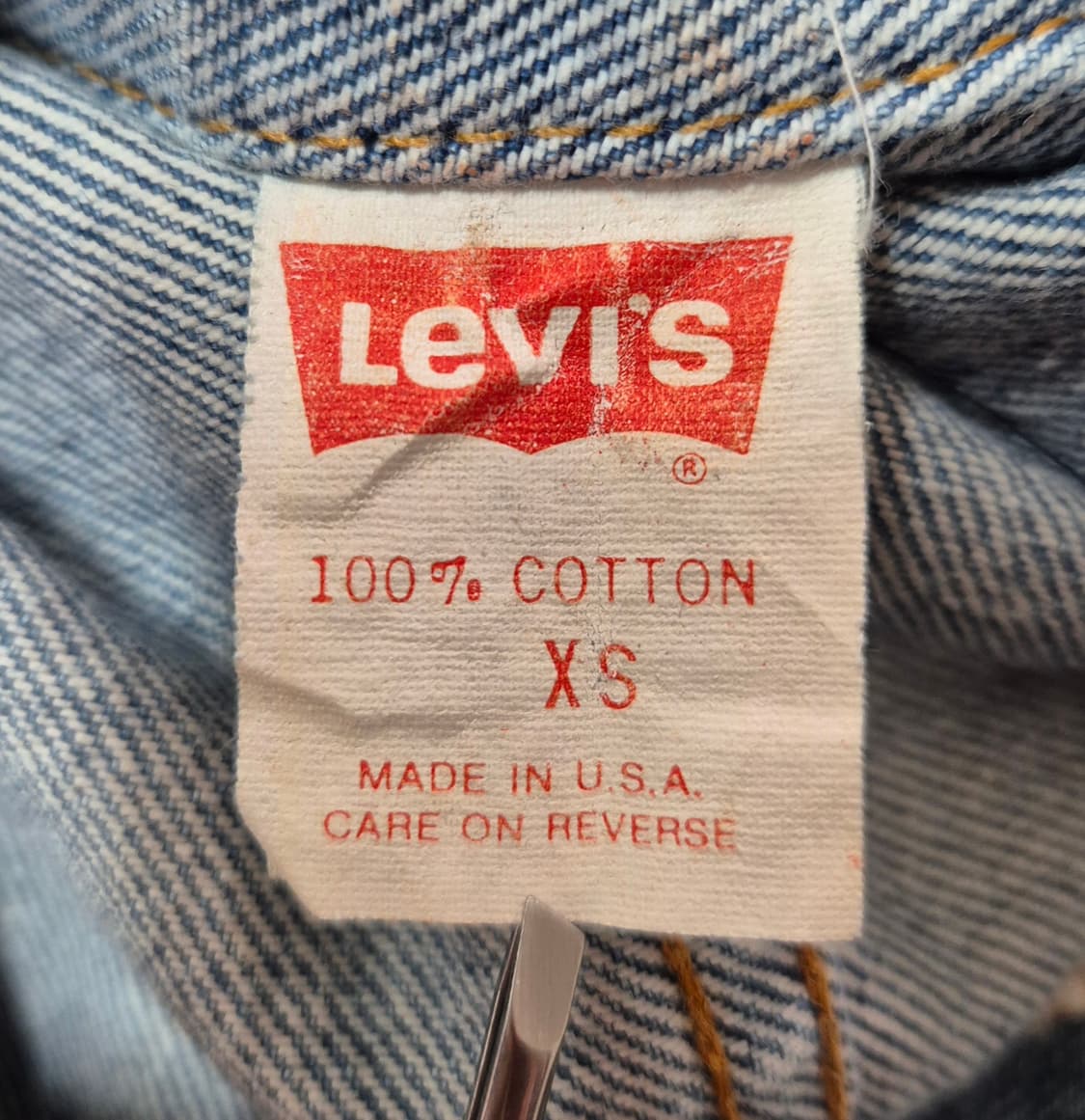 [실측 L] 80s US Made 리바이스 트러커 -113 상품이미지5