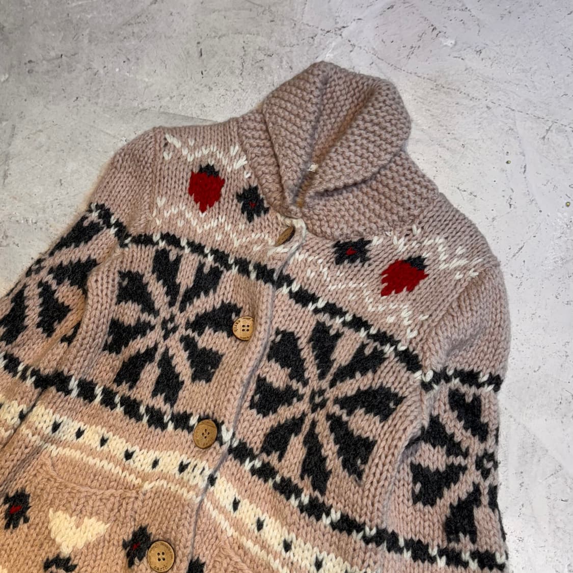 노르딕 패턴 가디건 상품이미지2