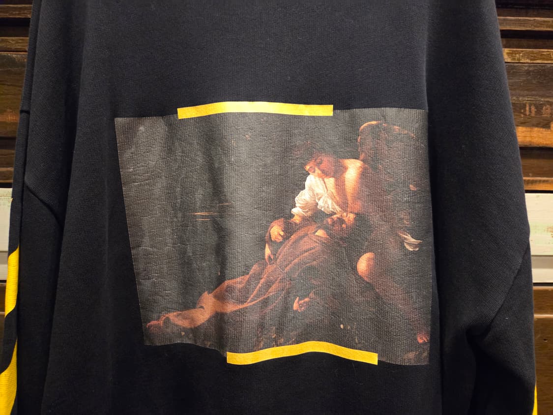 오프화이트 스웻 상품이미지4