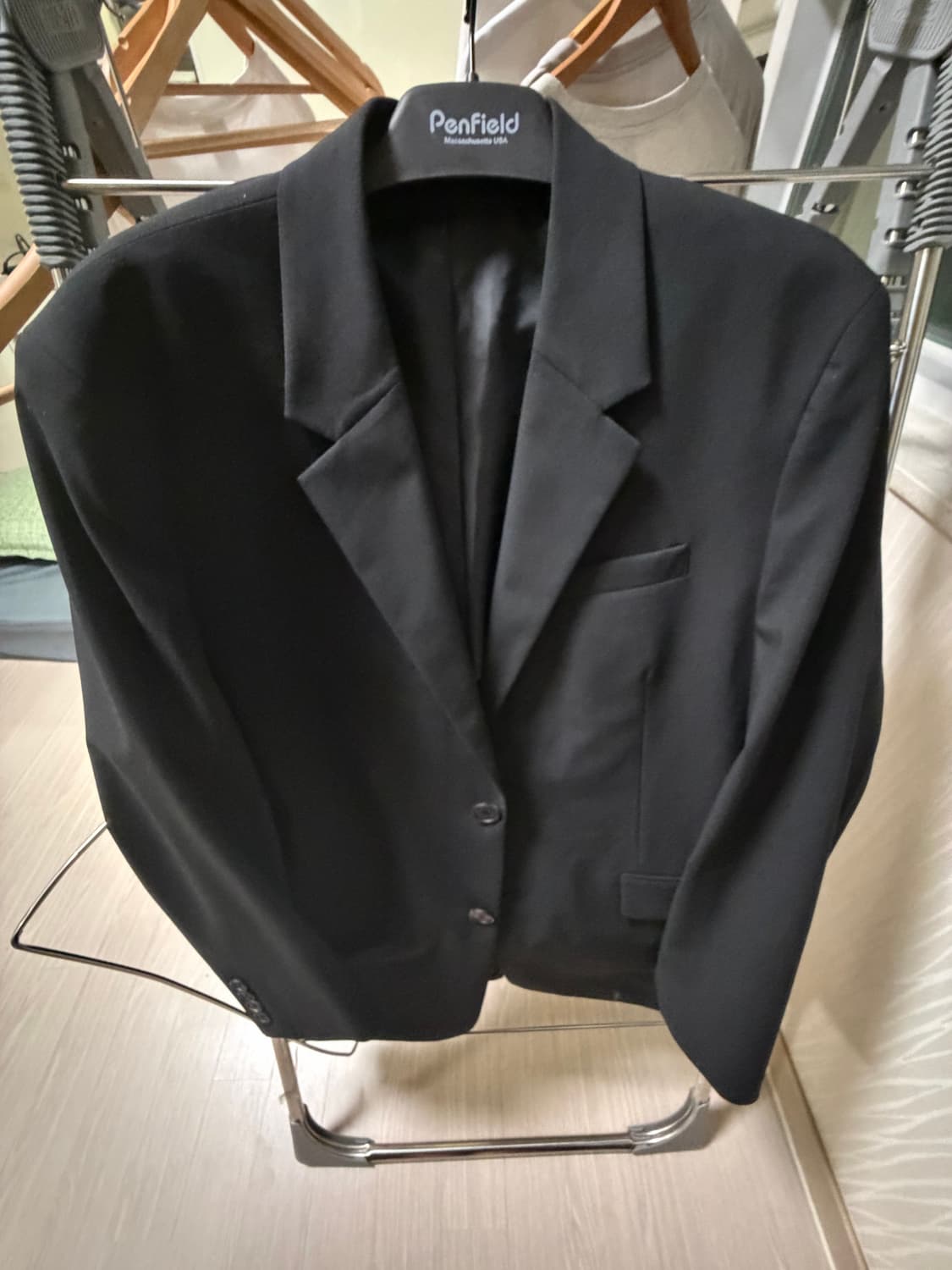 무탠다드 쿨탠다드 오버사이즈 블레이저/검정/2XL 상품이미지9