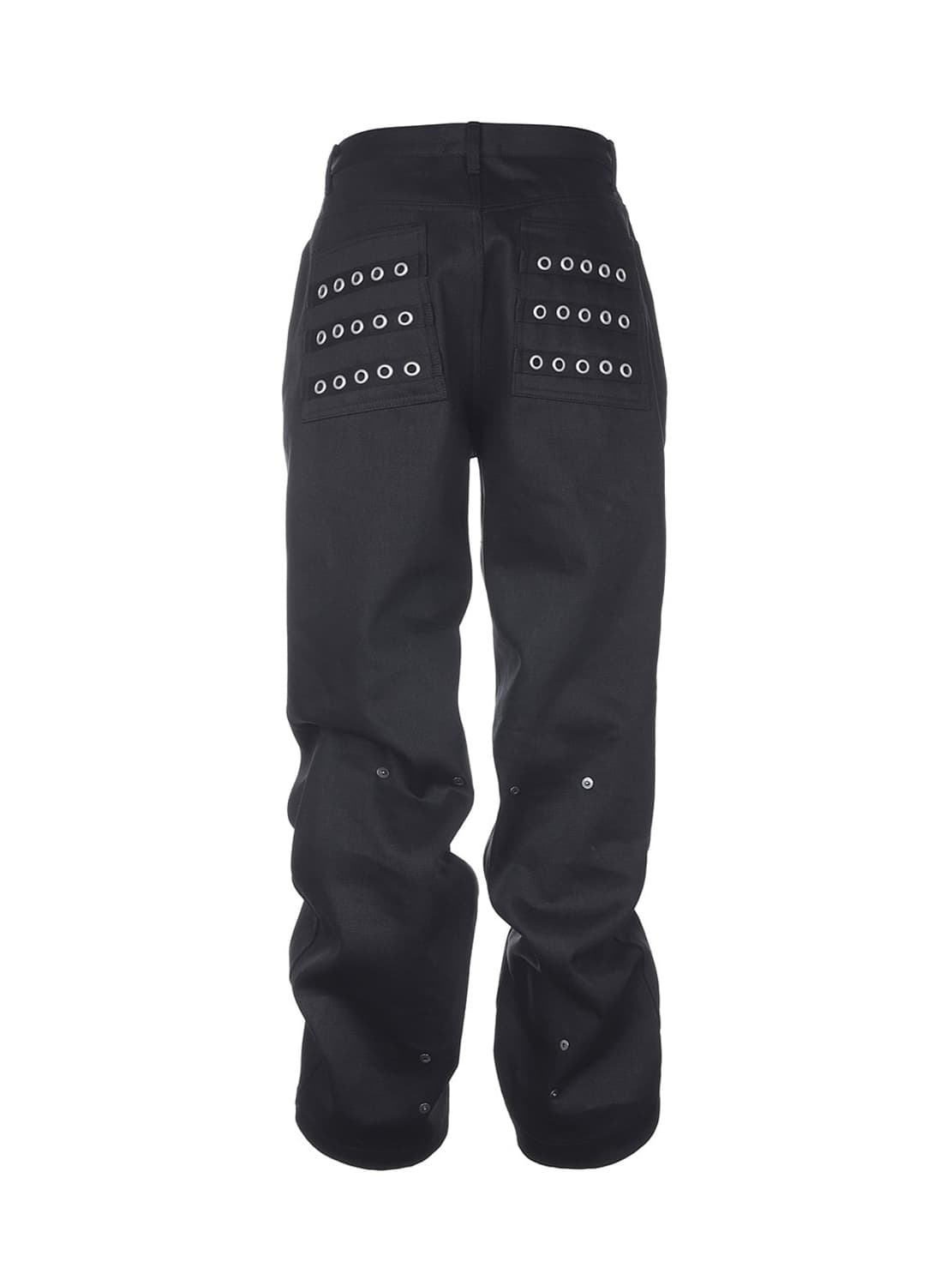 비엑세스 Eyelet Button Black Jeans 상품이미지1