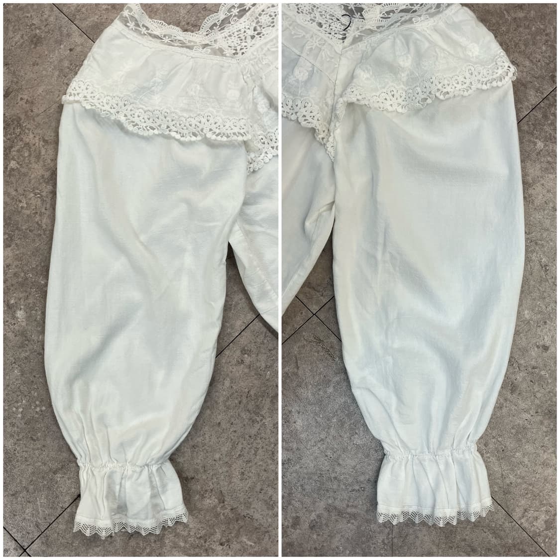 빈티지 프릴 블라우스 화이트 #csz3722 상품이미지6