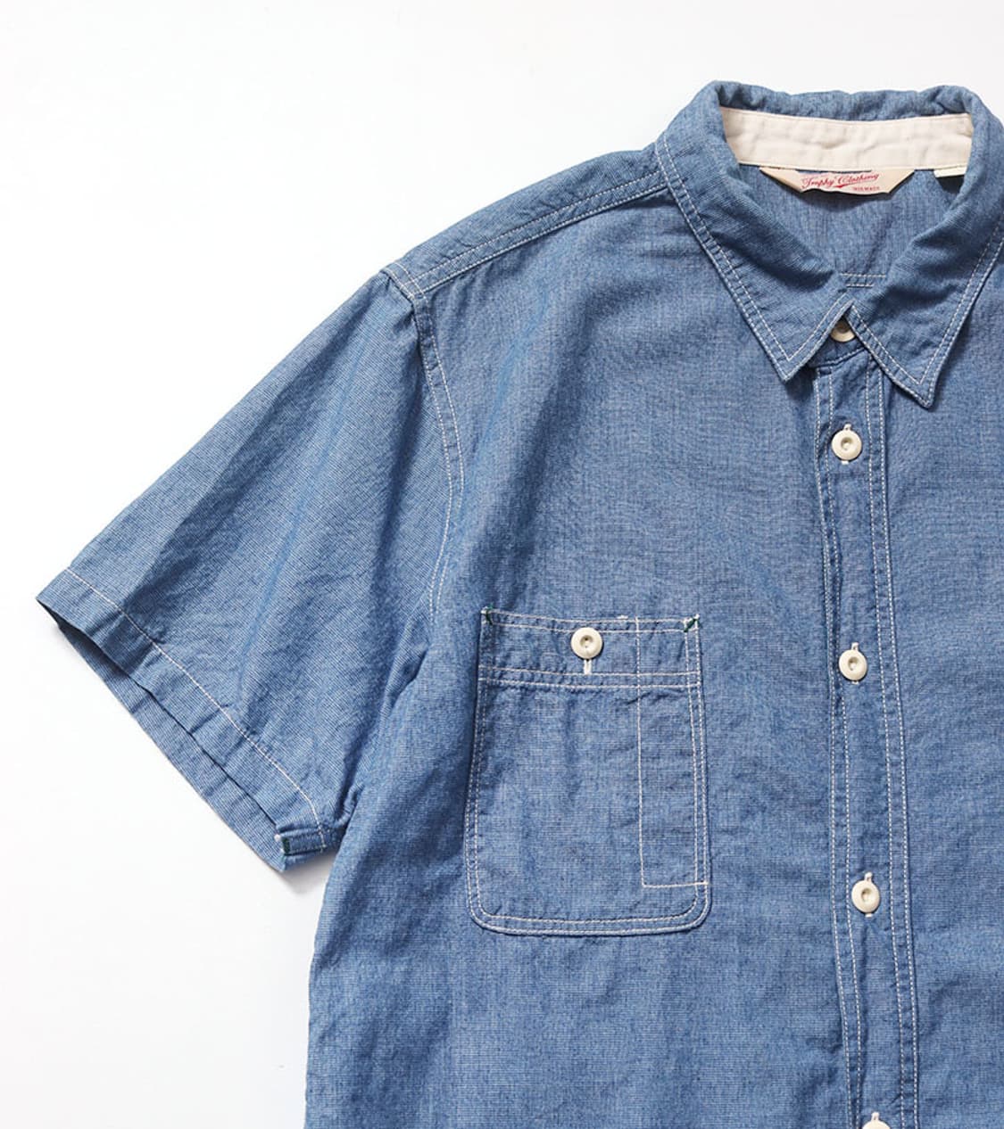 TROPHY CLOTHING - EMBROIDERY WORK SHIRT 상품이미지4