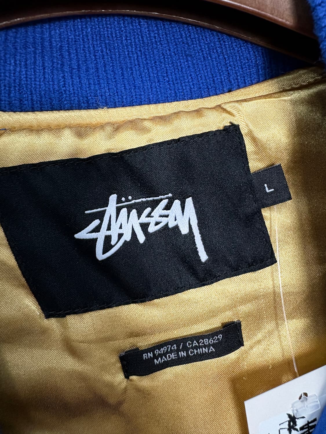 스투시 월드투어 35주년 호랑이 자수 스카쟌 A3594 상품이미지7