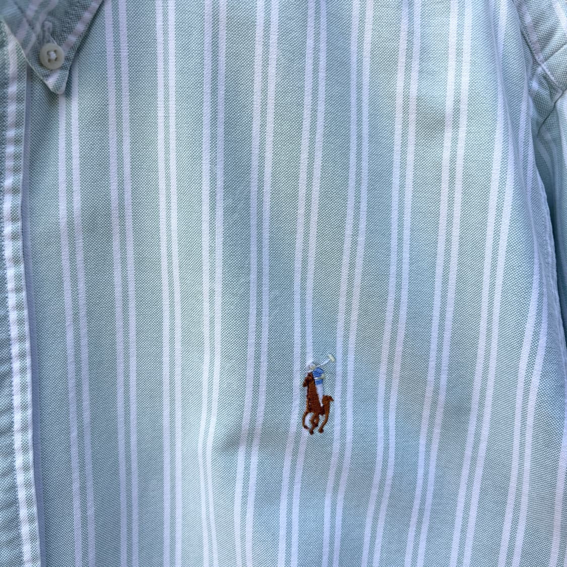 Polo 폴로 민트 스트라이프 셔츠 상품이미지5