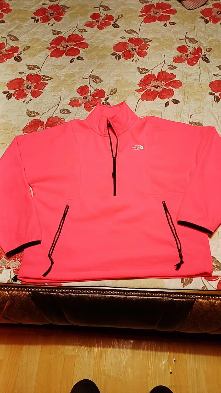 노스페이스 반집업플리스 110 가슴63 기장72 상품이미지1