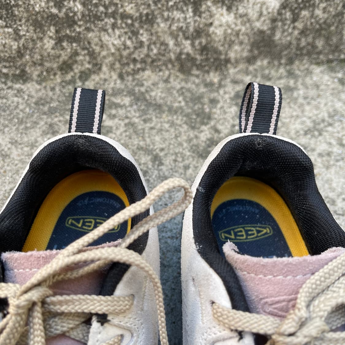 [235] 킨 재스퍼 스웨이드 스니커즈 버치 펀 상품이미지3