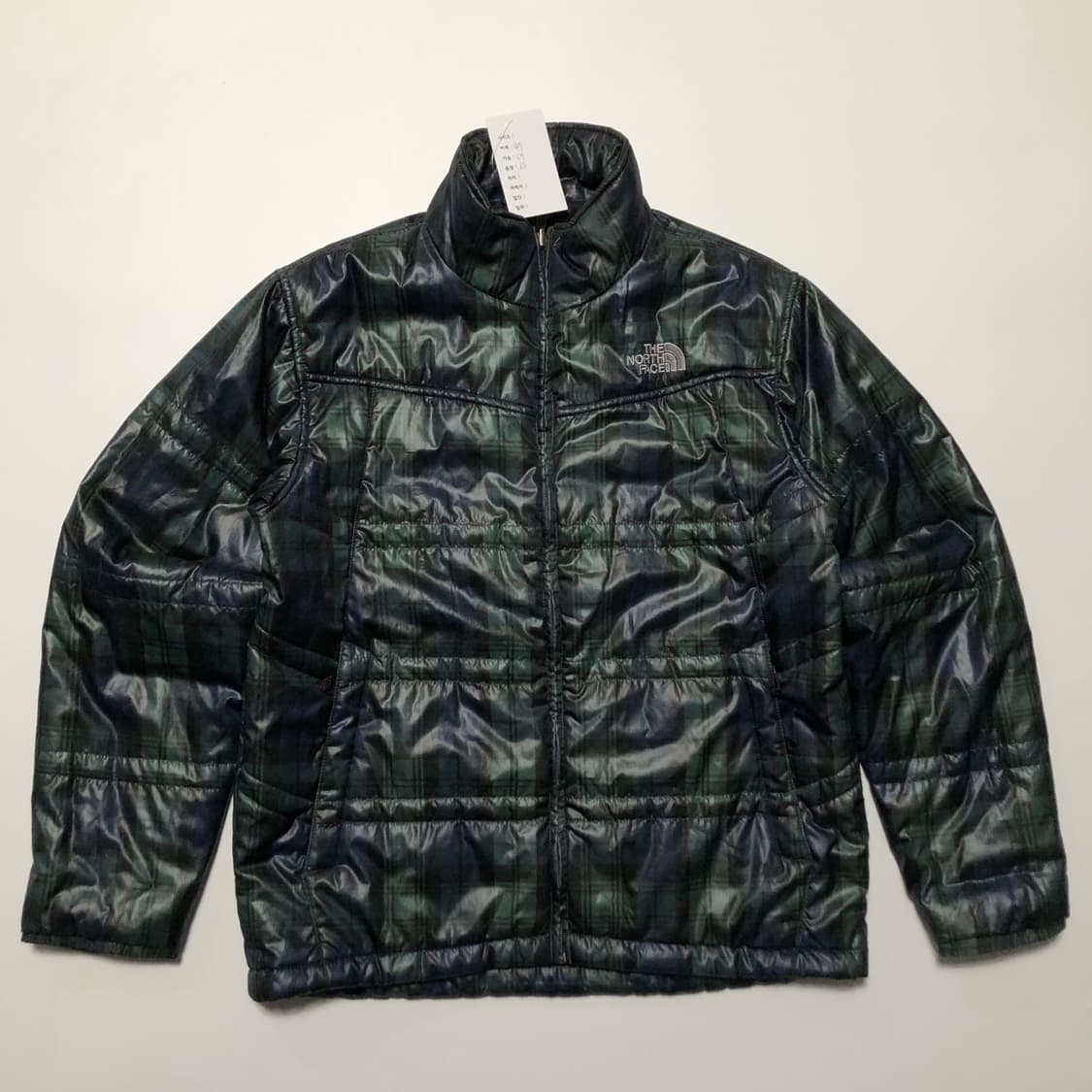 노스페이스 체크 경량패딩  상품이미지1