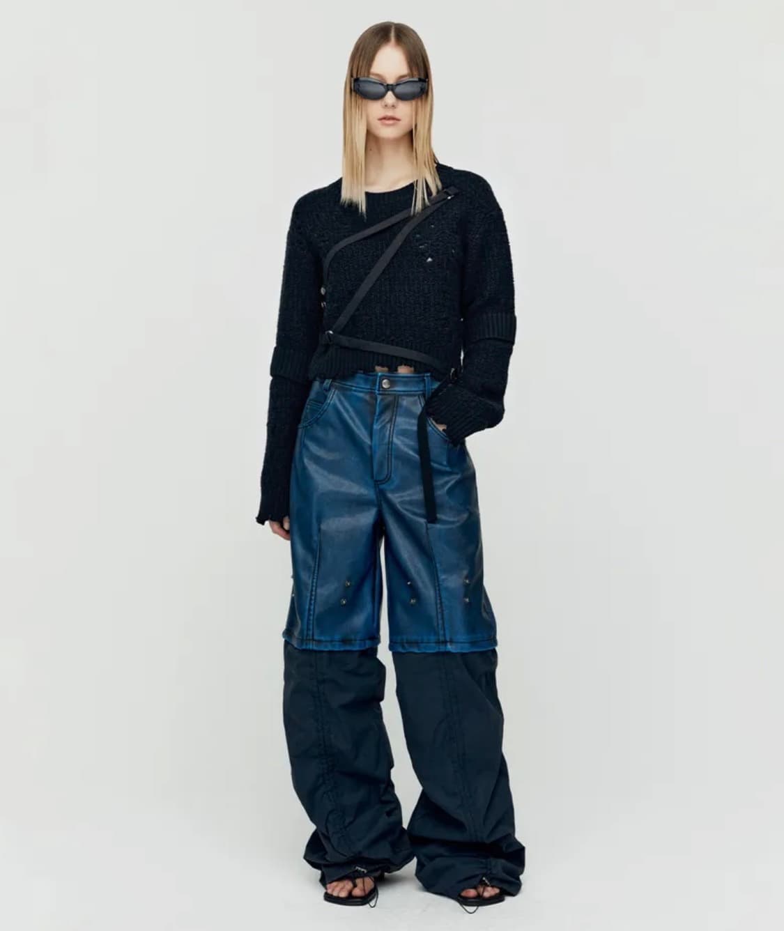 앤더슨벨 스트랩 니트 상품이미지4