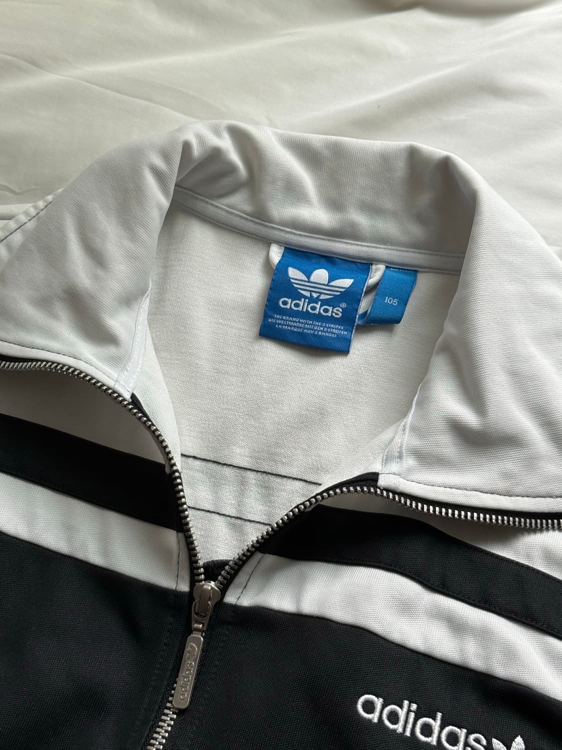 아디다스 화이트•블랙 흰검 83유로파 져지 상품이미지4