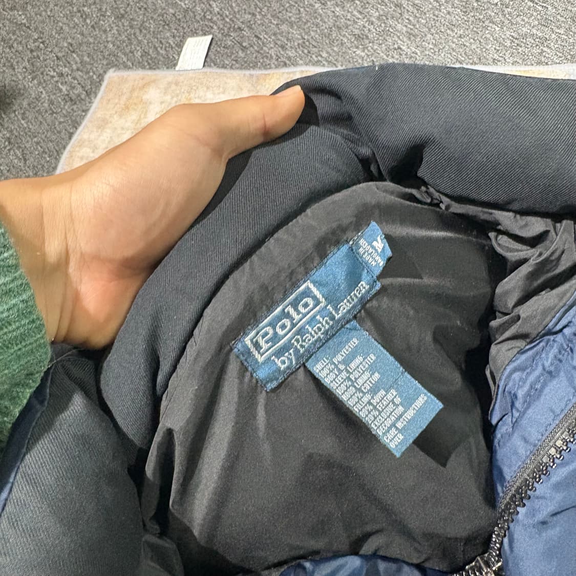 폴로 래드포니 빈티지 후드패딩 상품이미지6