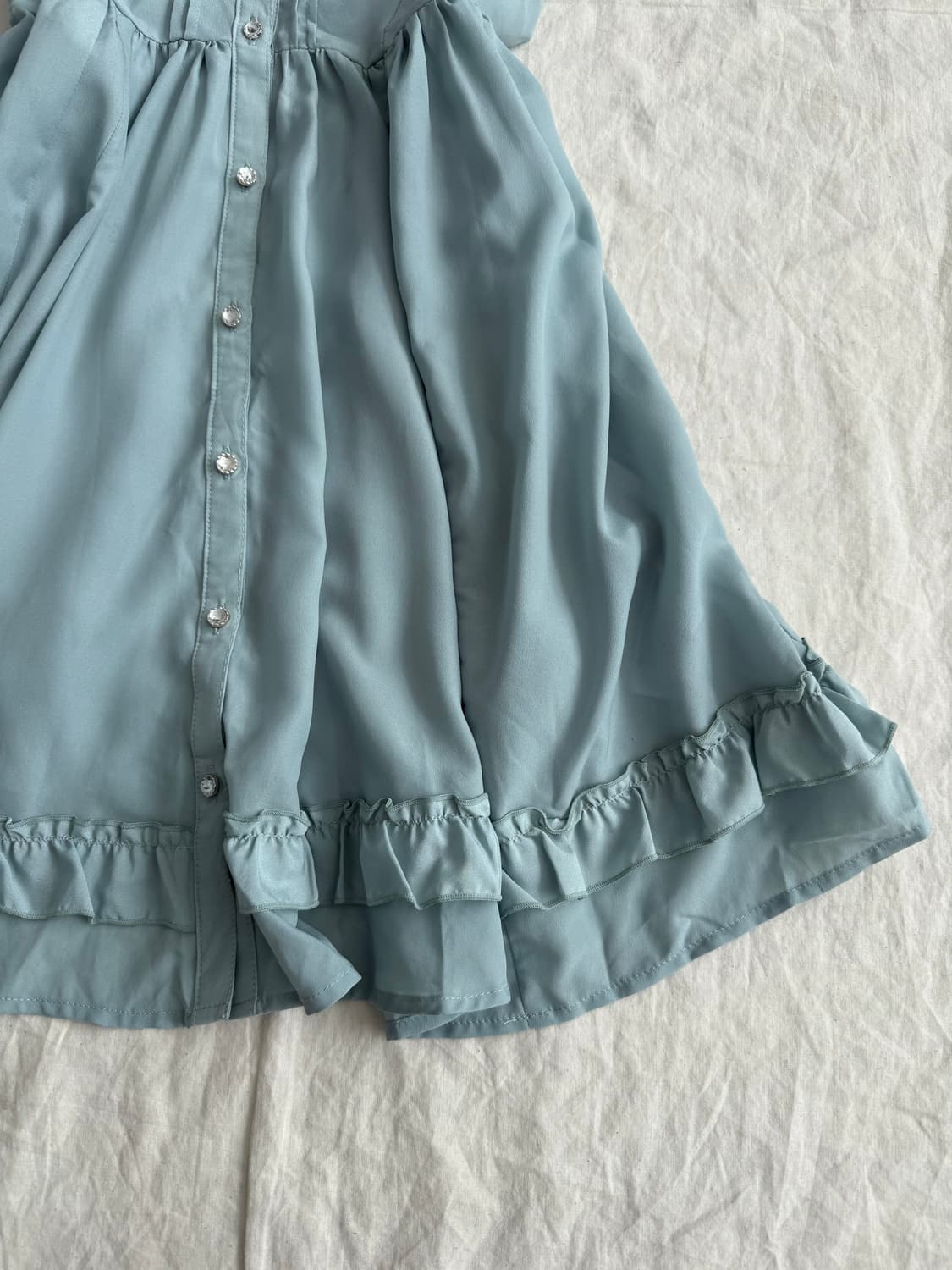 엑시즈팜 에메랄드 앤틱 러블리 오프숄더 원피스 상품이미지4