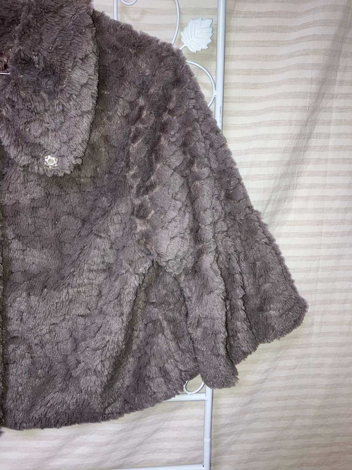 jpn vintage 차콜 하이넥 후리스 자켓 y2k 스트릿 갸루 펑키 상품이미지4