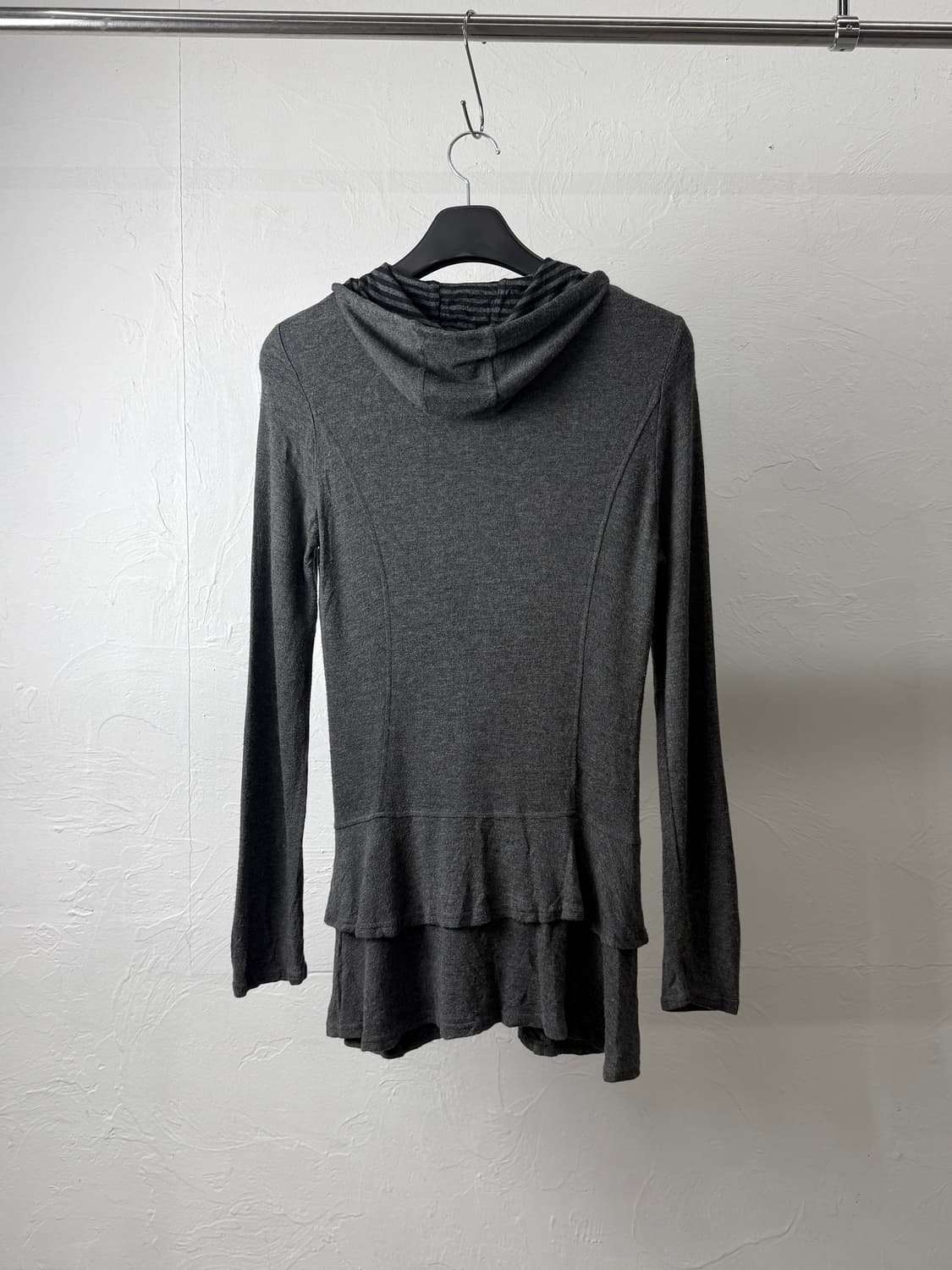 Oe-ro:z 투웨이 레이어드 후드 집업 상품이미지6