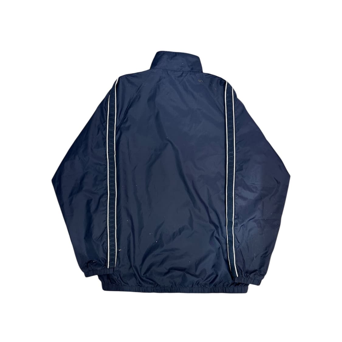 00s 나이키 네이비 화이트 사이드 라인 올드스쿨 바람막이 트랙 자켓 L 상품이미지6