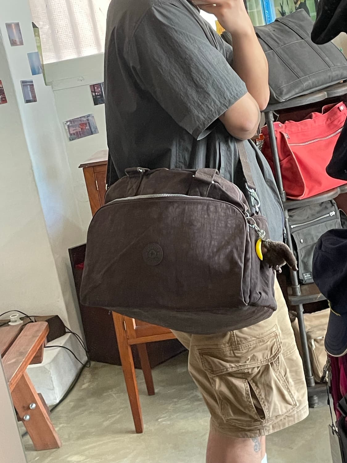 Kipling 키플링 크로스백 초코브라운 상품이미지9
