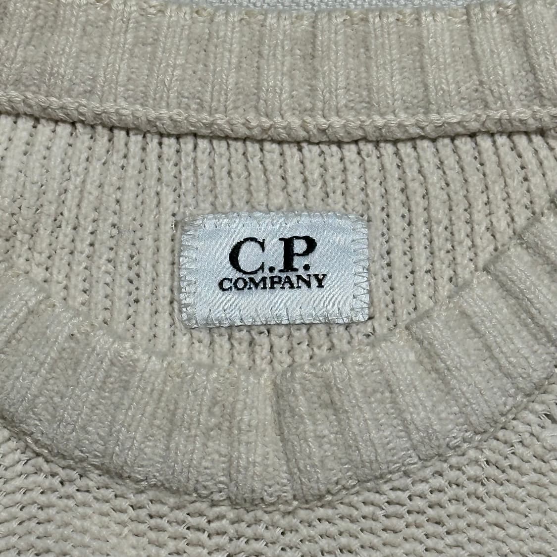 52 C.P.컴퍼니 화이트 코튼 니트 상품이미지4