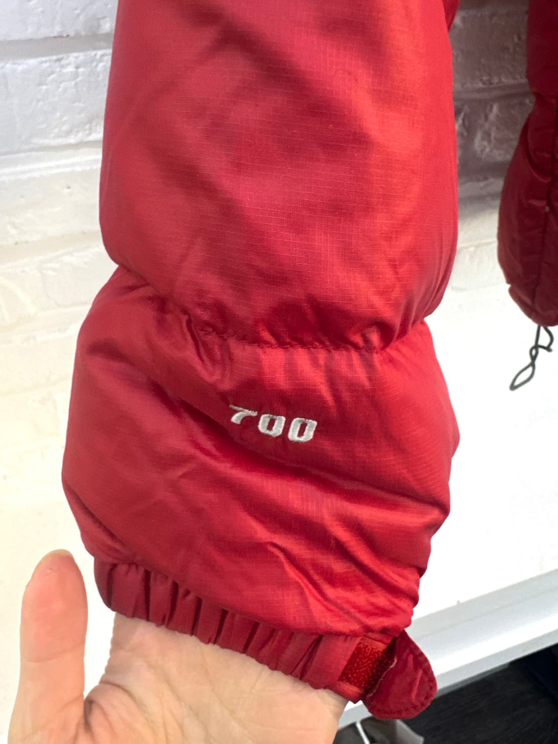 노스페이스 레드 700 눕시 패딩 상품이미지3