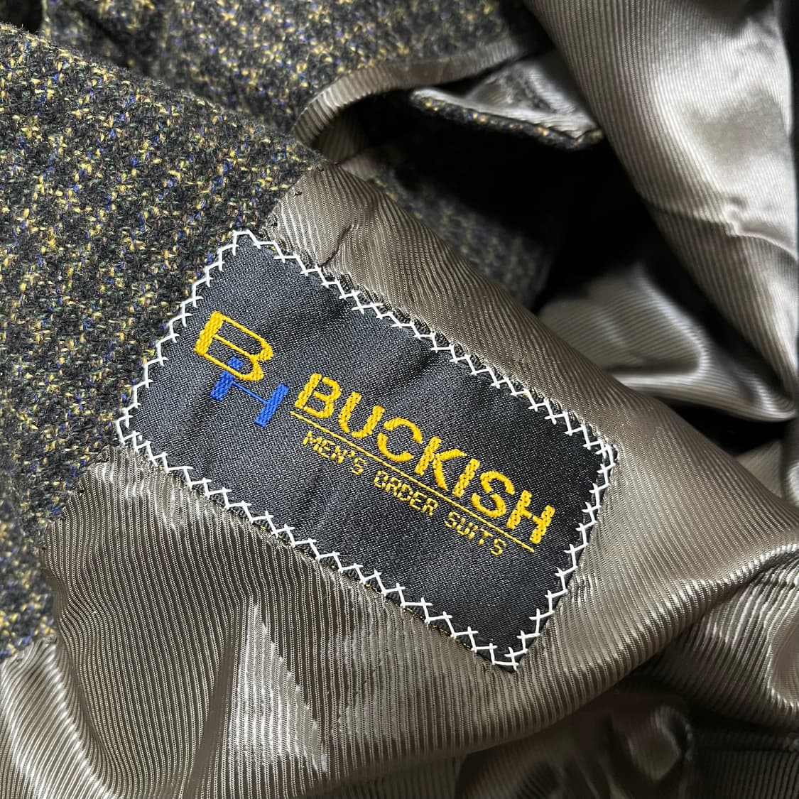 BUCKISH 남성 싱글 블레이저 정장 자켓 L/100  상품이미지6