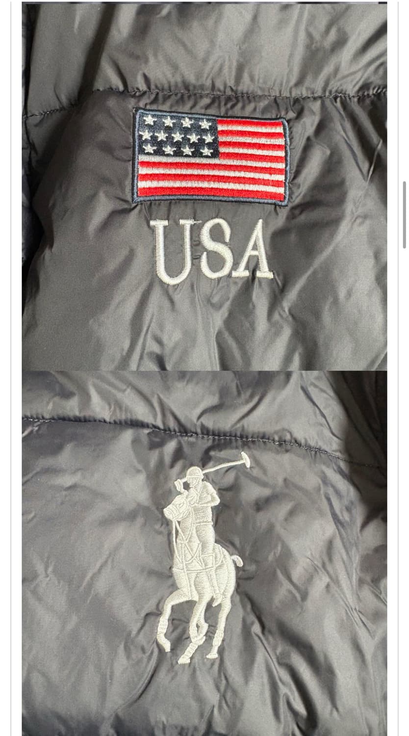 폴로 빅포니 USA 성조기 패딩 상품이미지3