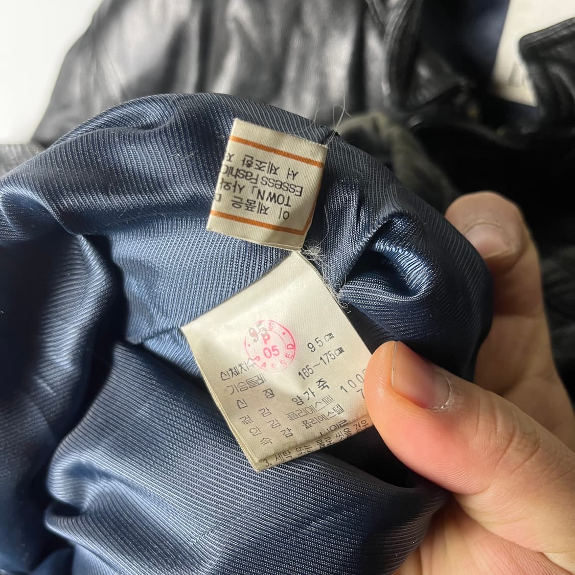 [London Fog] 90's 런던포그 램스킨 카코트 상품이미지6