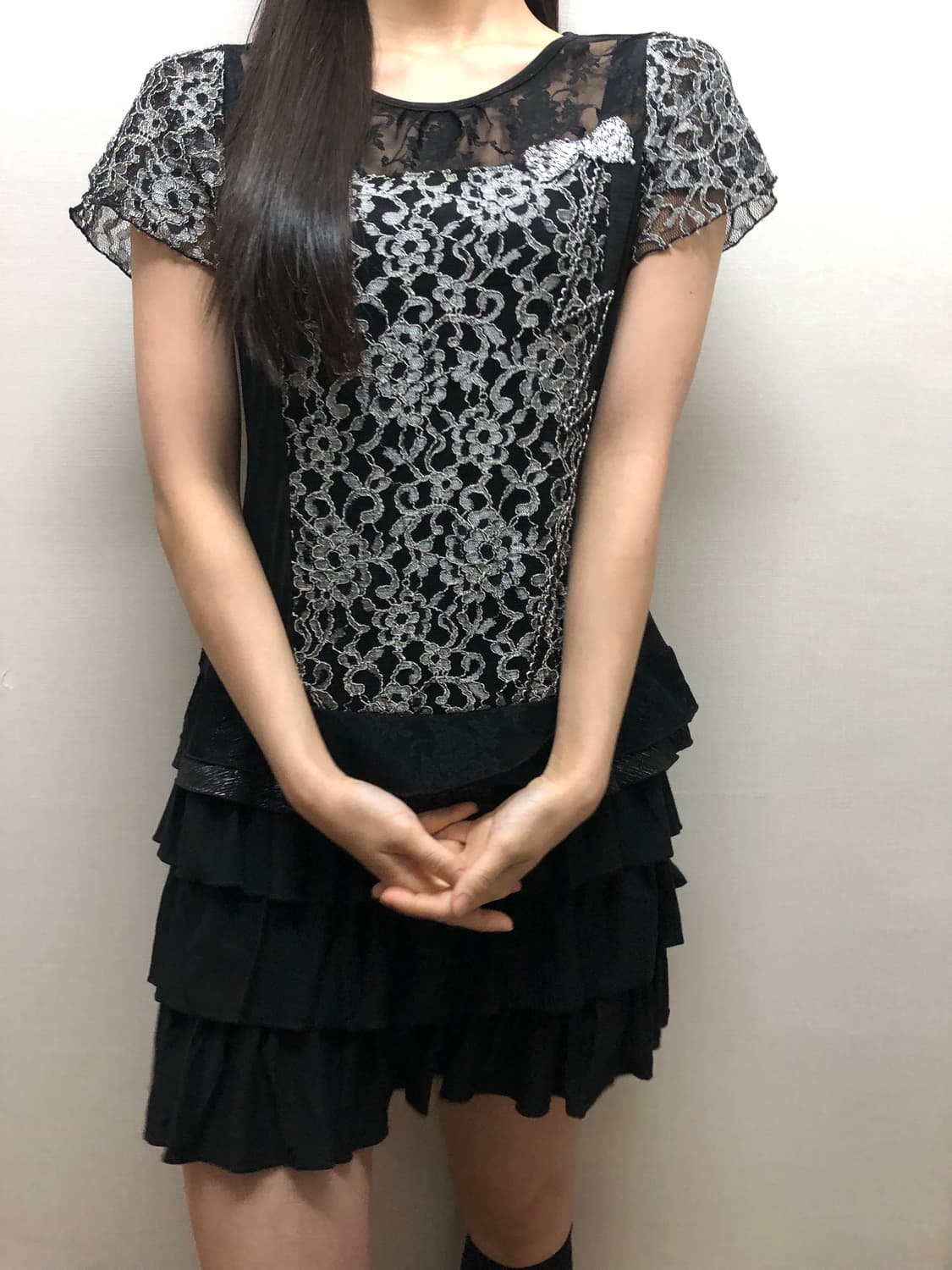 빈티지 블랙 오리엔탈 탑 상품이미지4