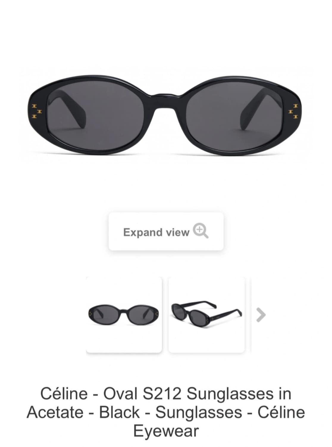 celine sunglasses CL40212U 상품이미지1