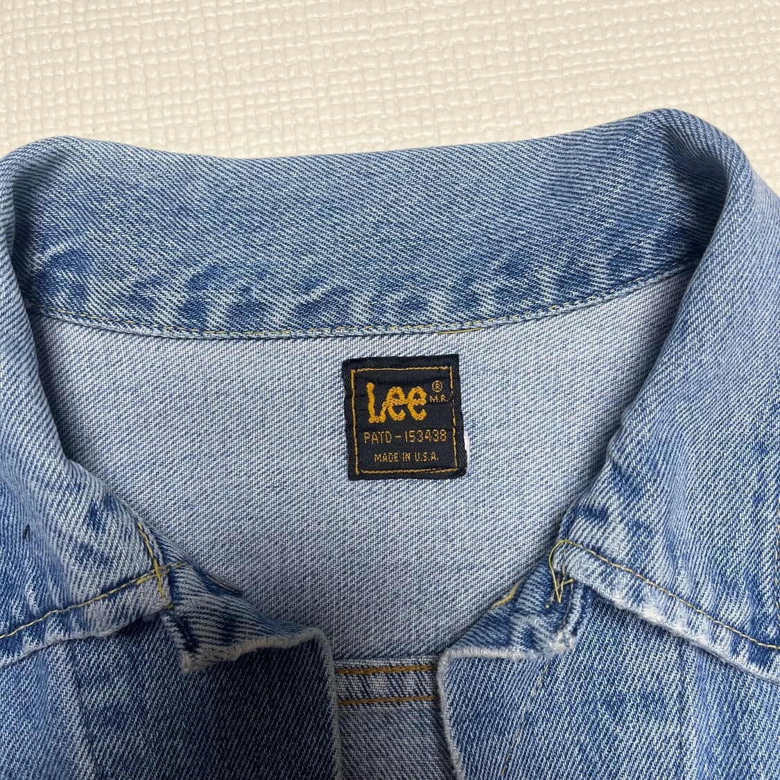 Lee 80s 초기 빈티지 데님 자켓 상품이미지3