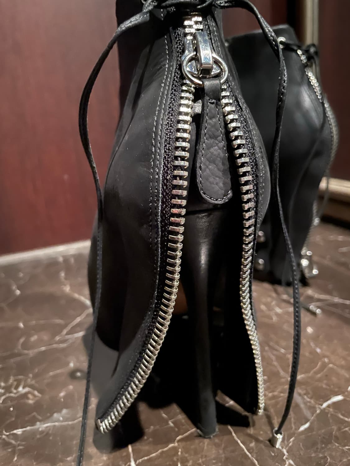 CAMILLA SKOVGAARD 히든 스틸레토 앵클부츠 38 상품이미지5