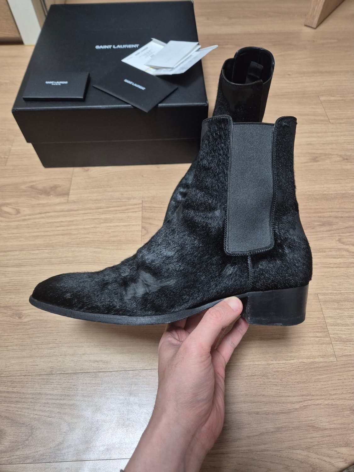 (42)생로랑 와이어트 40 송치 첼시 부츠 상품이미지2