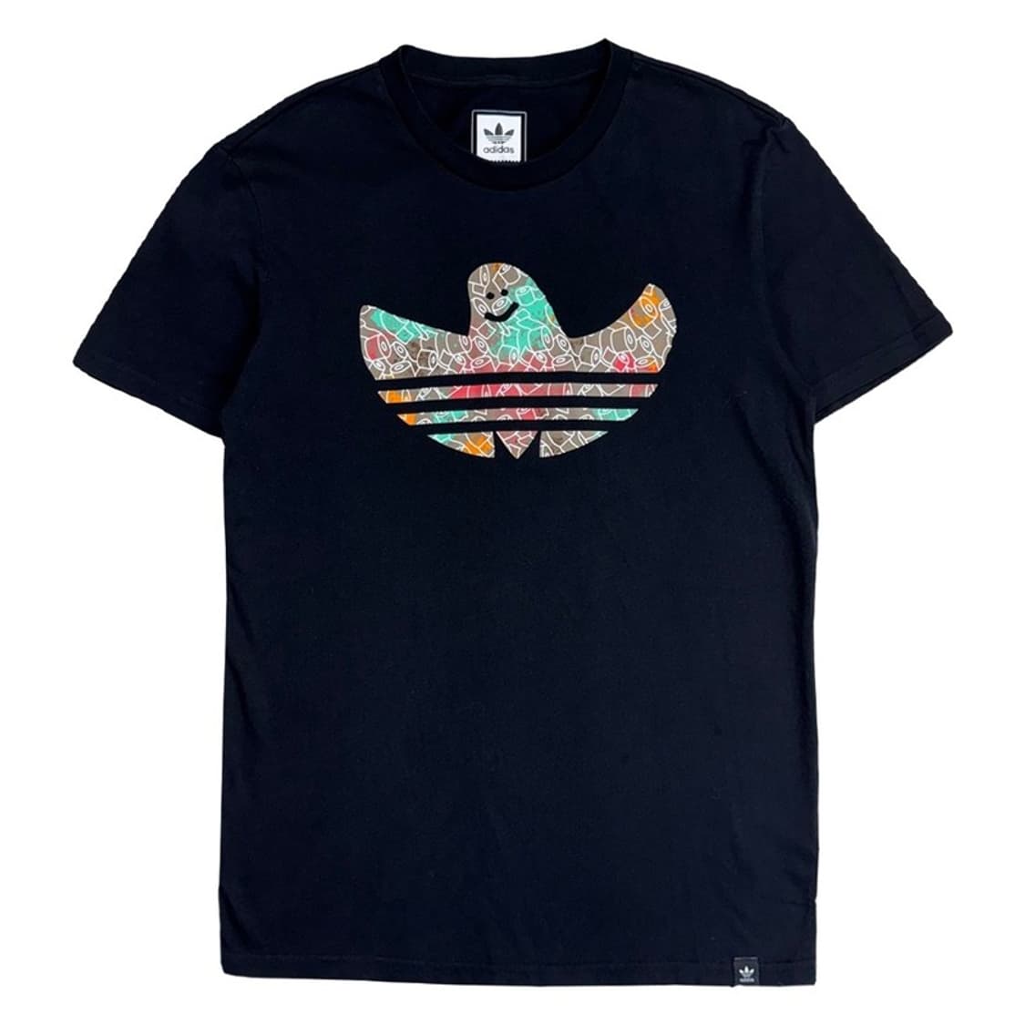 ADIDASxMark Gonzales 빅 로고 반팔 티 L 상품이미지1