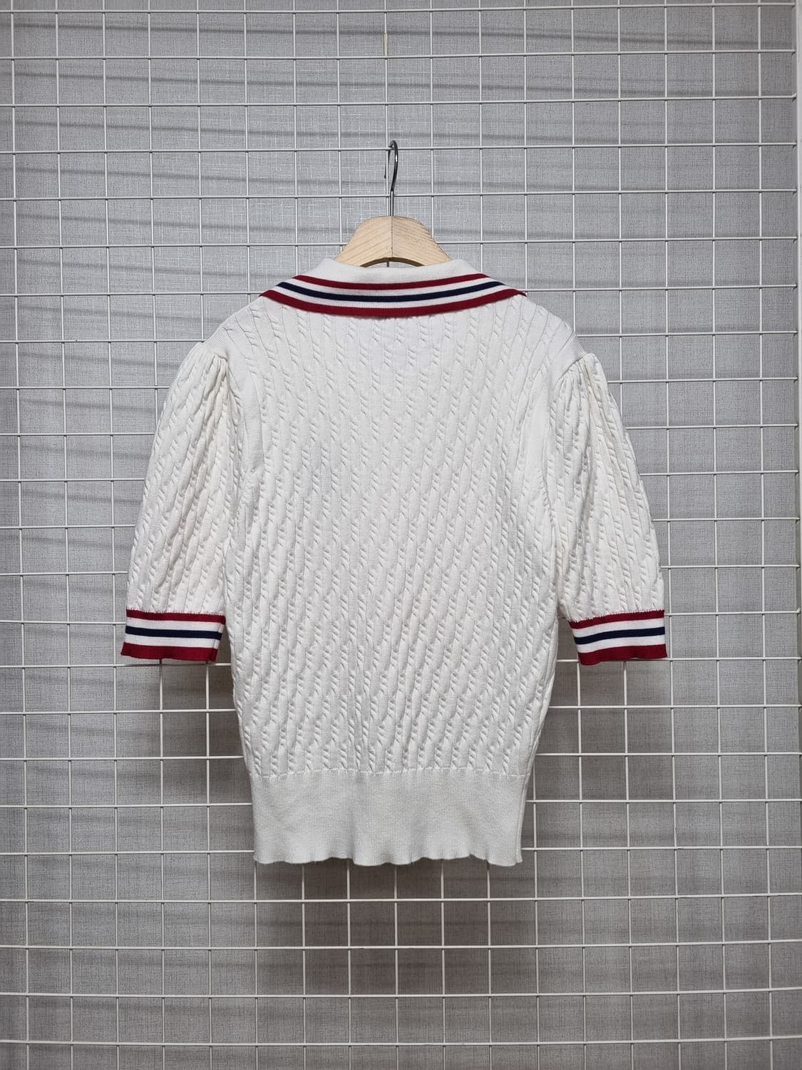 에고이스트 카라 니트 반팔 66 상품이미지2