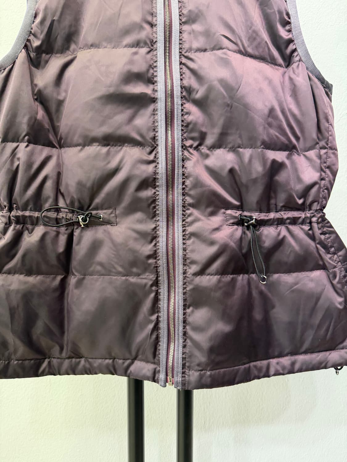 정품) 랑방 한섬 여성 경량 패딩조끼 38 상품이미지3