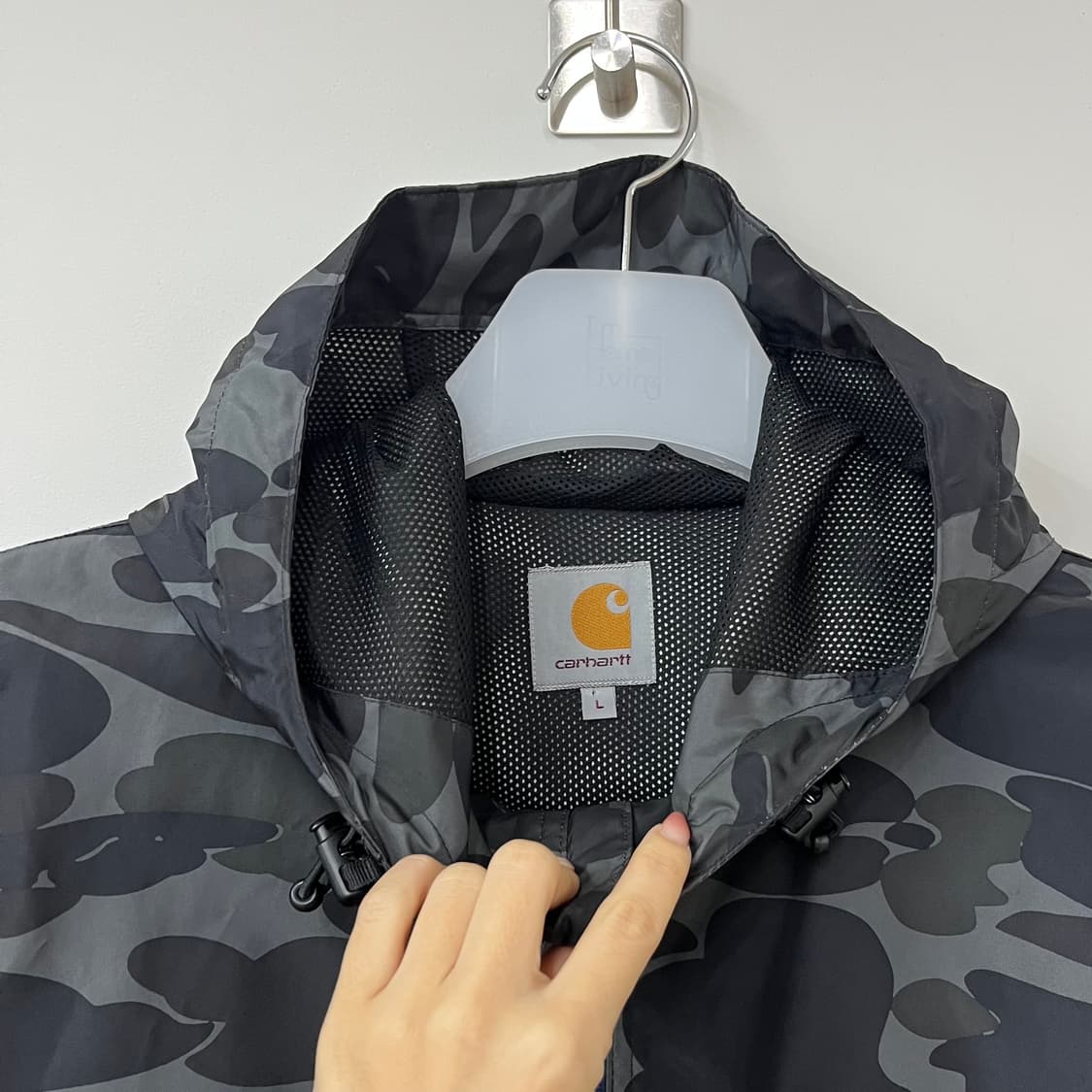 칼하트 Dixon 카모 바람막이 자켓 상품이미지7