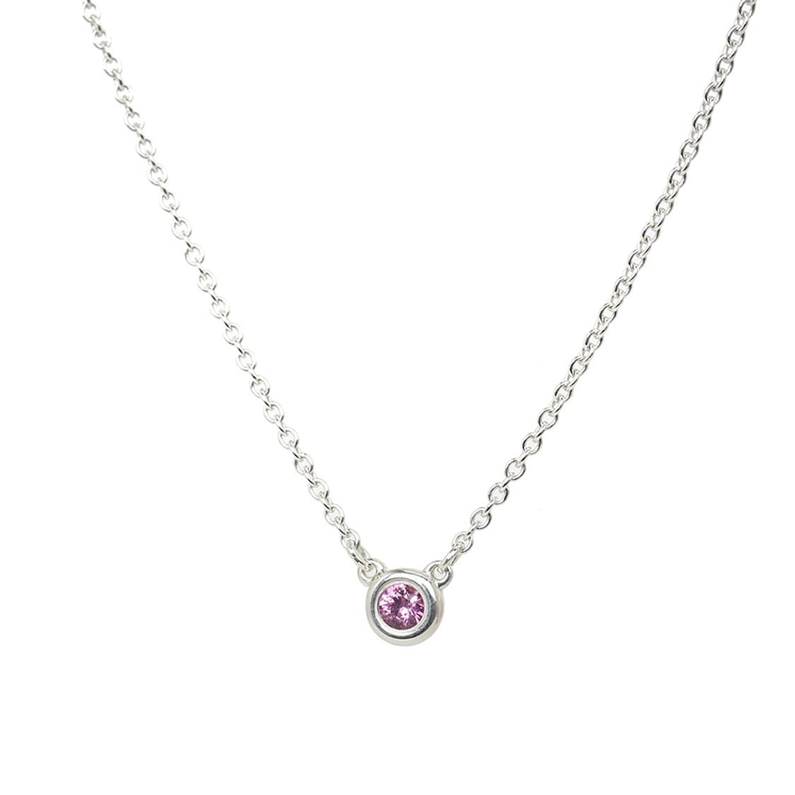 티파니 엘사 퍼레티 목걸이 바이더야드 핑크사파이어 네크리스 상품이미지7