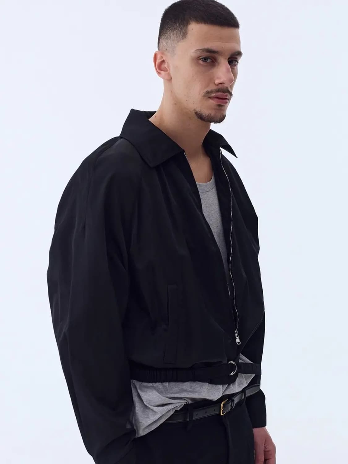 렉토 블랙 집 bowling jacket 상품이미지2