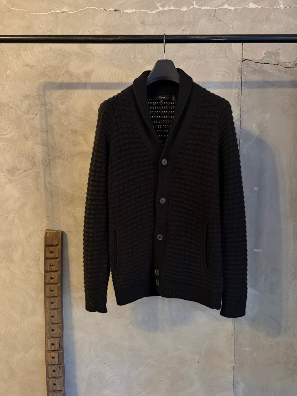 띠어리 숄칼라 가디건 100 상품이미지10