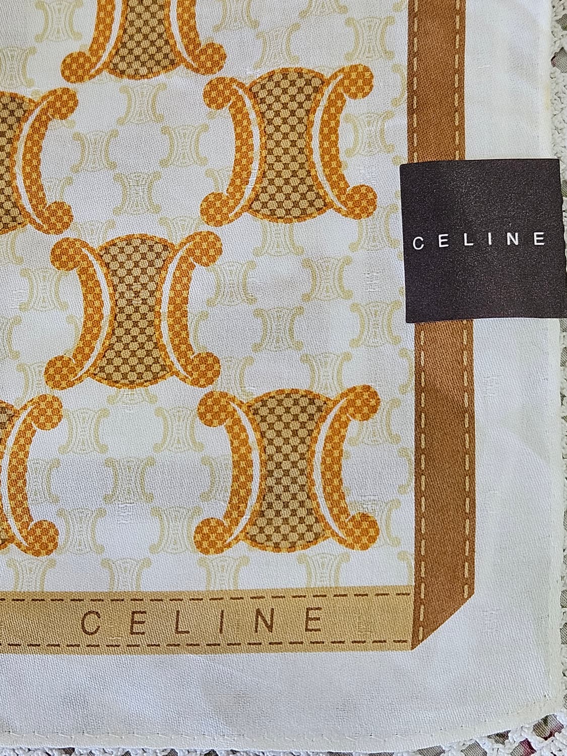 셀린느 마카담 패턴 손수건 57ㅡ57 상품이미지5