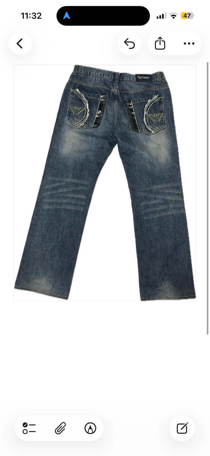 앰포리오 아르마니 데님팬츠 상품이미지3