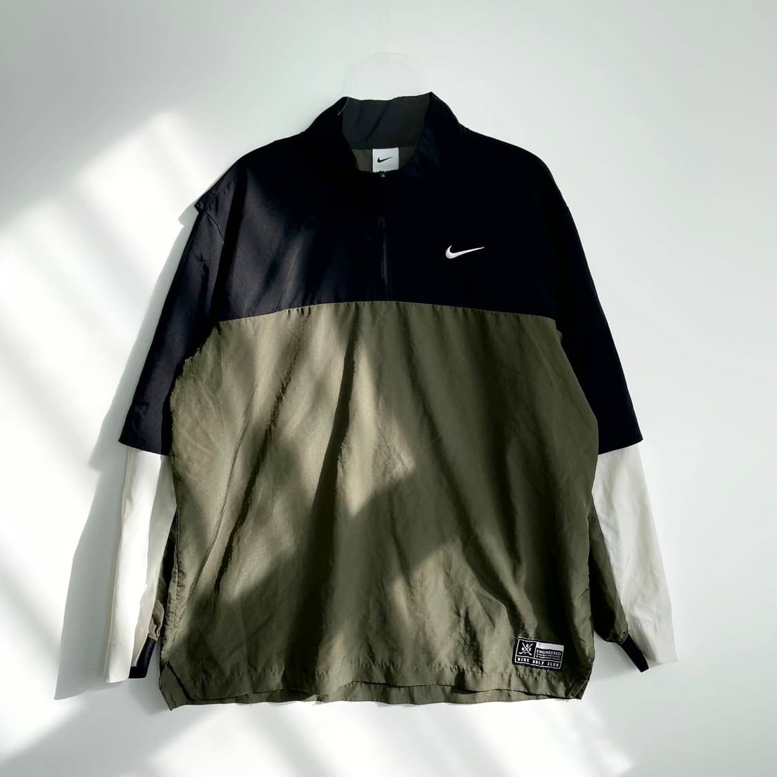 A2 나이키 골프클럽 드라이 핏 하프집 골프 재킷 105사이즈 상품이미지1