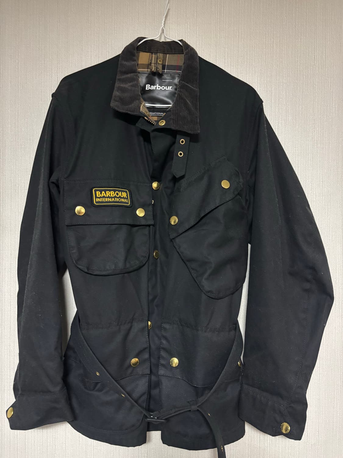 바버 인터내셔널 A7 38사이즈 블랙 상품이미지1