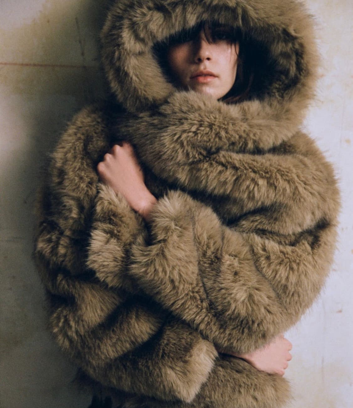 구해요) 자라 퍼 후드 자켓 FAUX FUR HOODED COAT 상품이미지2