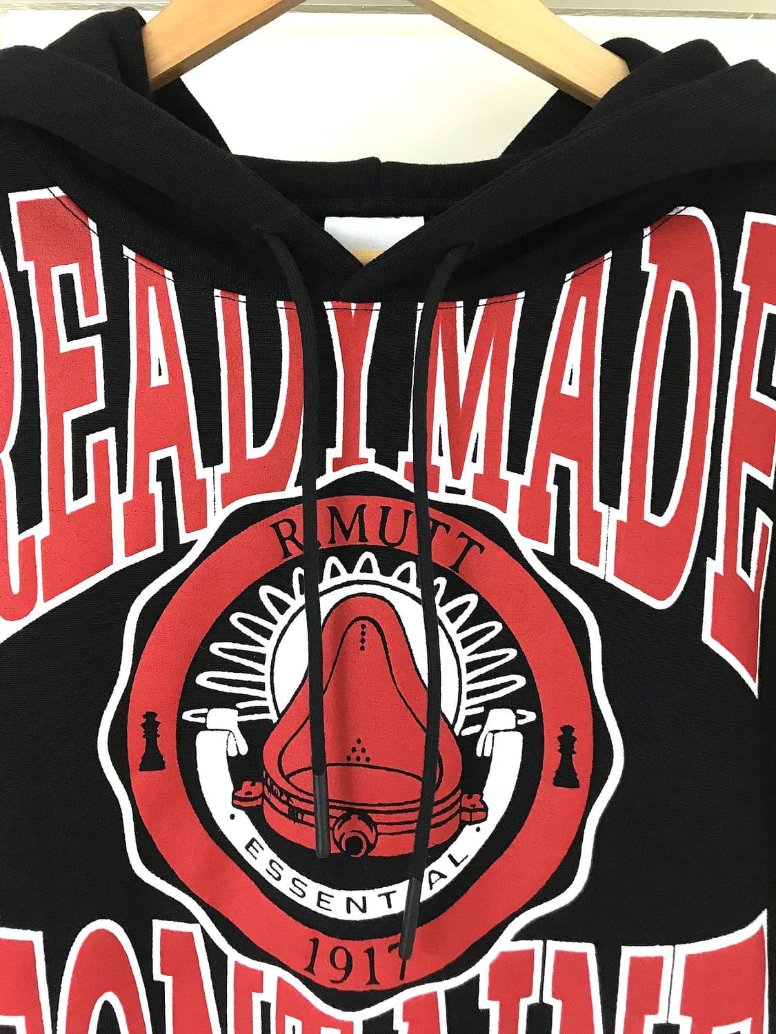 @L,XL@ 레디메이드 로고 후디 블랙 상품이미지4