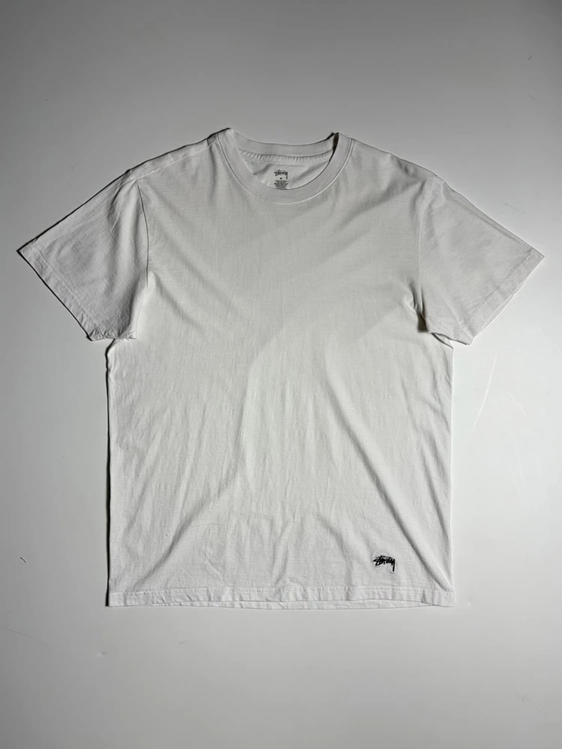 스투시 STUSSY 화이트 언더셔츠 반팔 티셔츠 R1494 상품이미지1