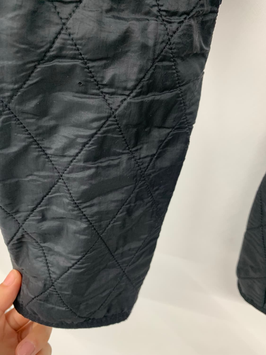 Barbour 라인 퀄팅 자켓 상품이미지7