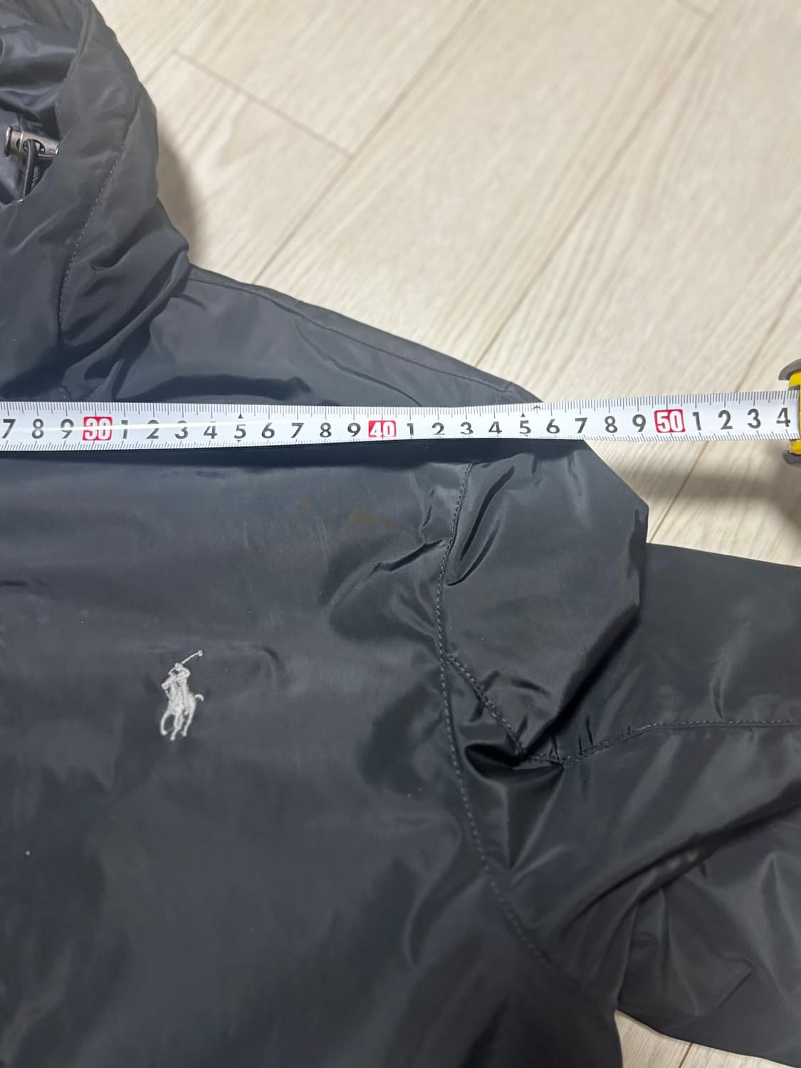폴로 랄프로렌 폴리쉘 블랙 후드 자켓 상품이미지5