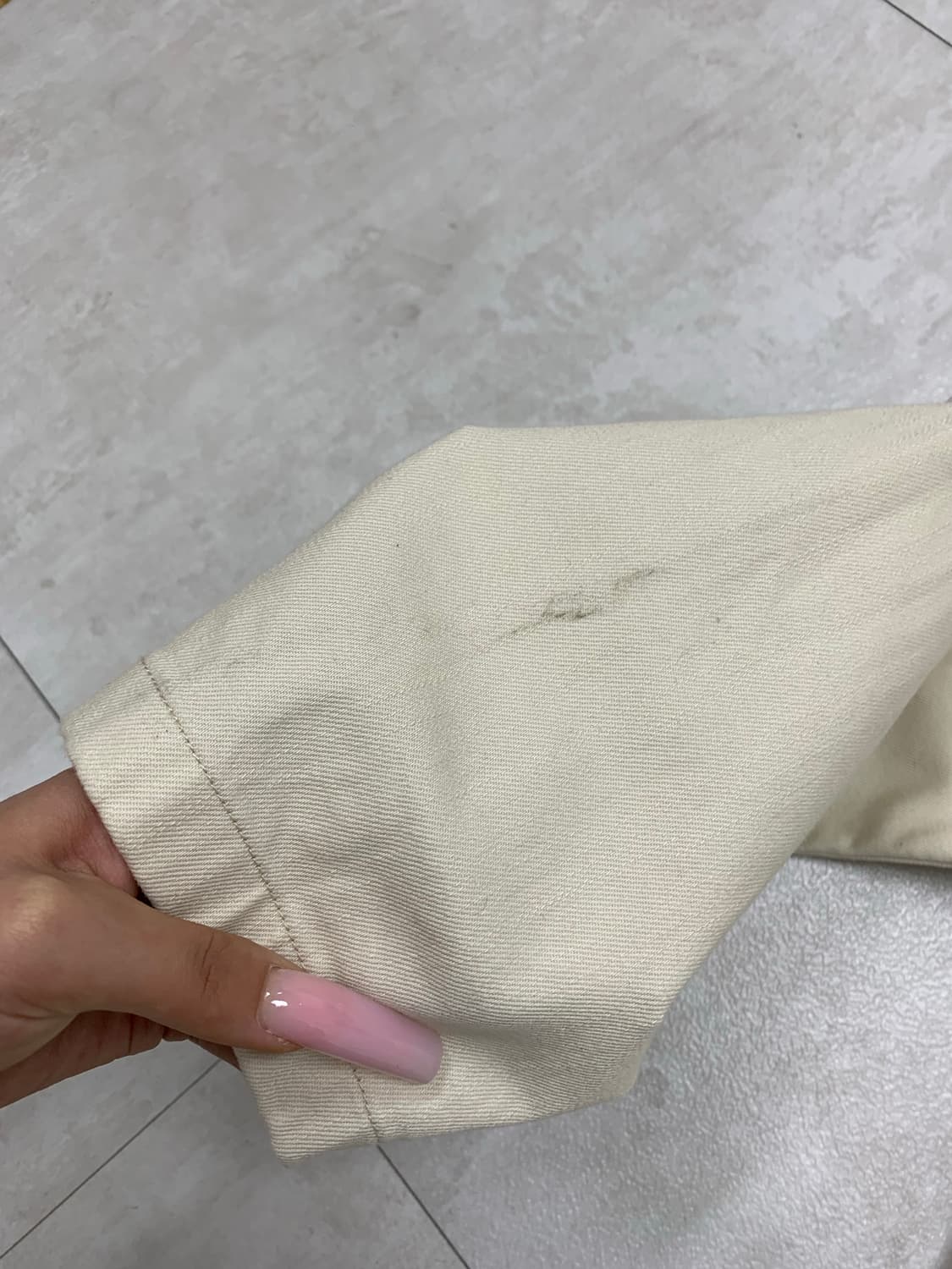 빈티지 아이보리 자켓 #668 상품이미지4