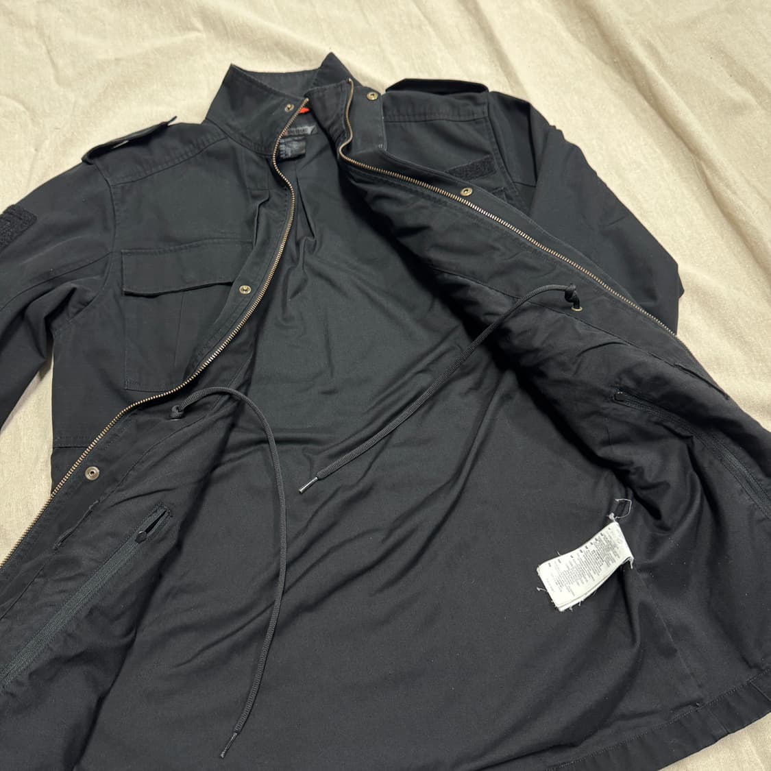 511택티컬 블랙 밀리터리 자켓 S 상품이미지6